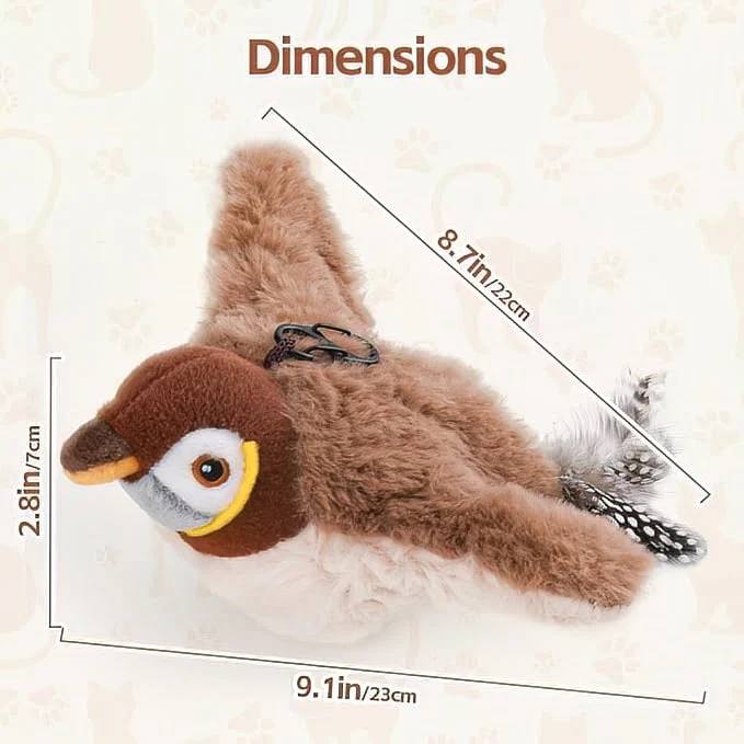 FluffyBird™ Interactive Cat Toy